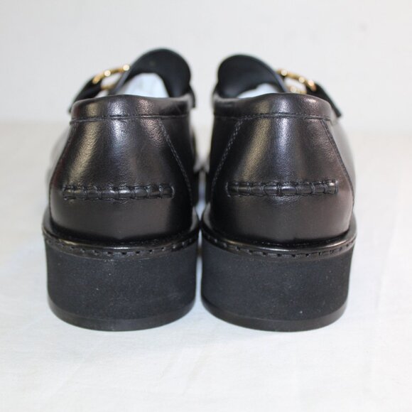 NWOB Ferragamo Gancini-Plaque Logo Buckle Maryan Loafers Slip On Flats 10.5 - Picture 6 of 8